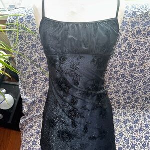 Vintage y2k Byer too glitter dress size small